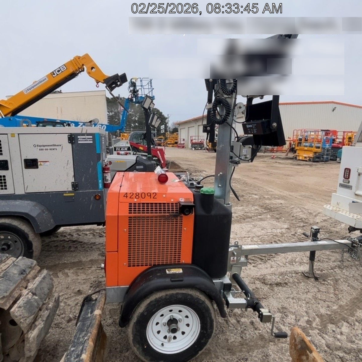 2024 Wanco WLTT-4MM4K Diesel, Deep Sea Controller, Shore Power Plug, Auto Start, (4) 350W LED Floodlights, 4kW Generator, 60 Gal Fuel Tank, 2" Ball, T3
