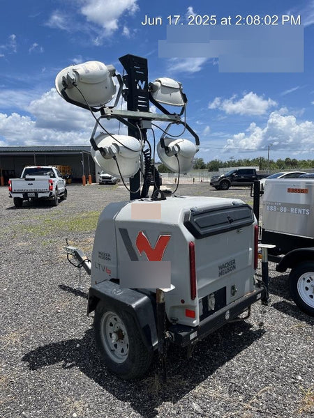 2019 Wacker Neuson LTV6L-MH Wacker Neuson LTV6L Mobile Light Tower w/Fuel Level Sensor Installed