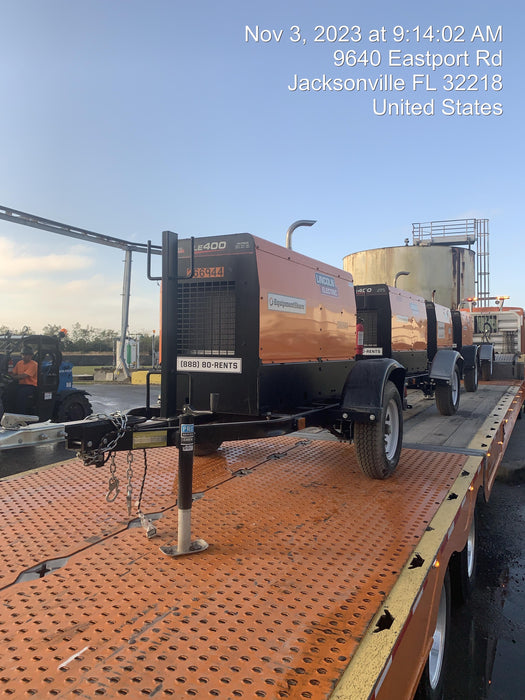 2022 Lincoln Electric LE400 Kubota V1505, Trlr, Cable Rack, Light Kit, ES Decals, T3