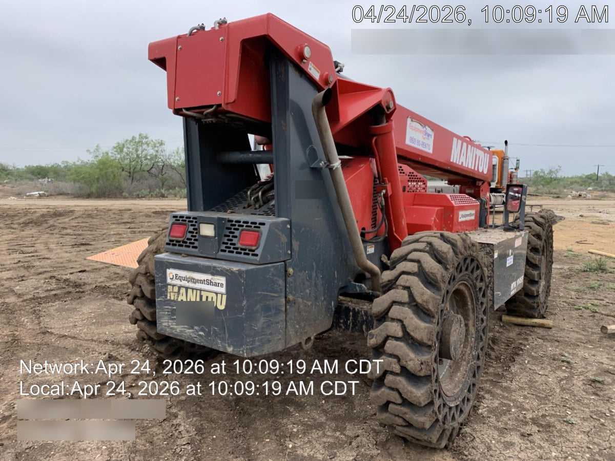 2018 Manitou MTA10055 MTA10055 - 120 HP T4, Canopy, Worklights/Strobe, Beacon, 66" Carriage, 60" Forks, Solid Tires, Lift Hook, Aux Hydraulics