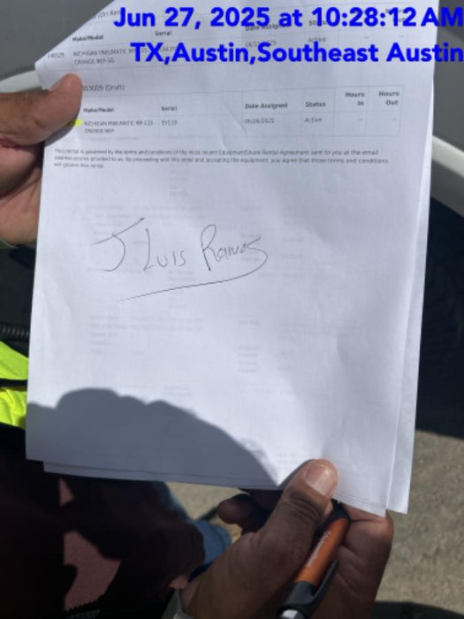 2025 MICHIGAN PNEUMATIC MP-133-ORANGE-NEP