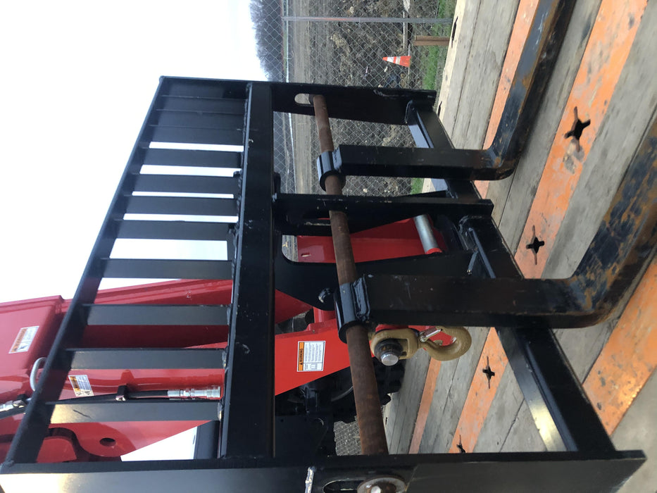 2020 Manitou MTA8044 74hp T4F, Open ROPS, Cab and Boom LED work lights, Auxiliary Hydraulics, Solid Tires, Amber strobe, Lift Hook w/66" Carriage, 60" Forks