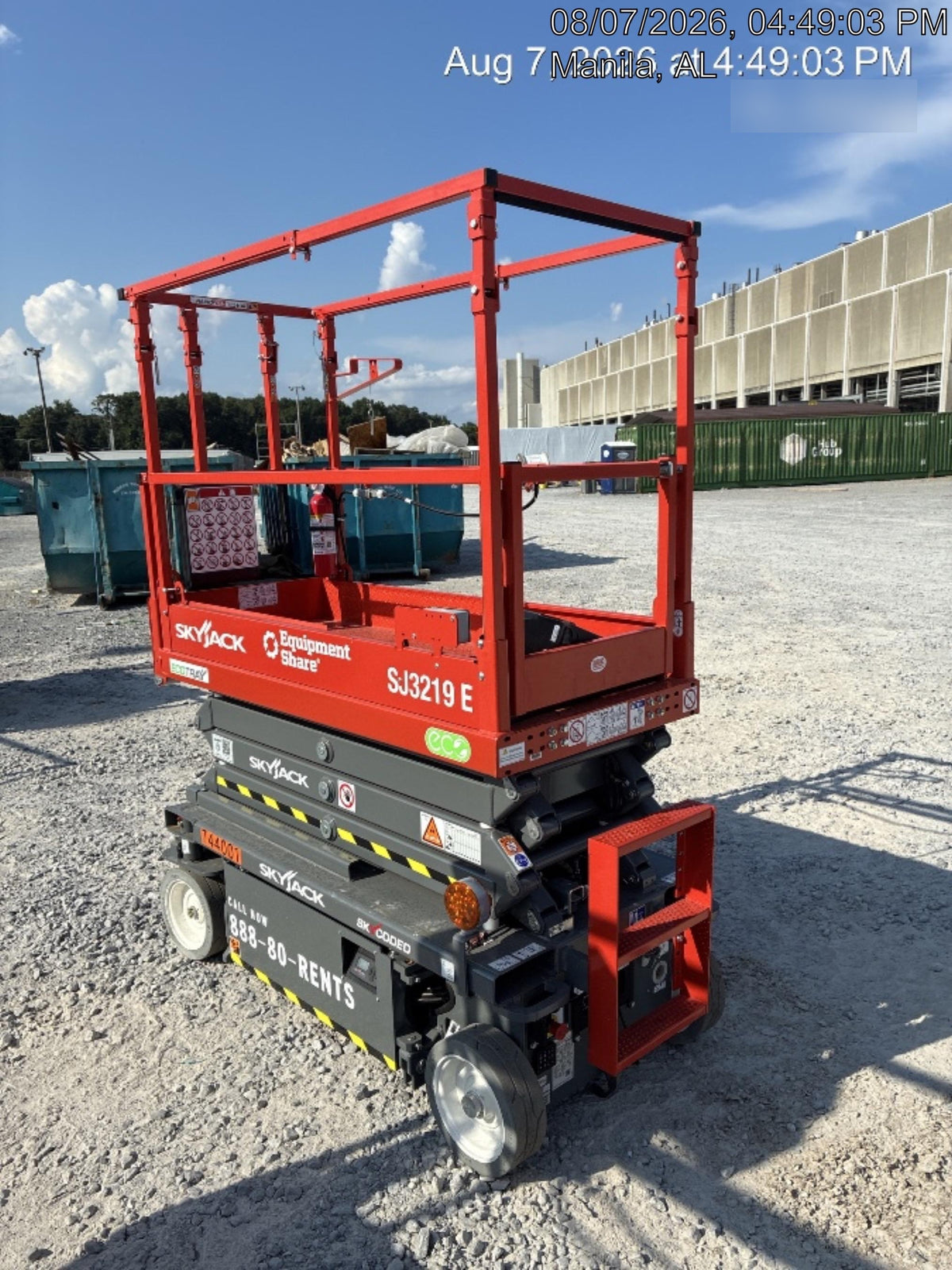 2026 SKYJACK SJ3219E
