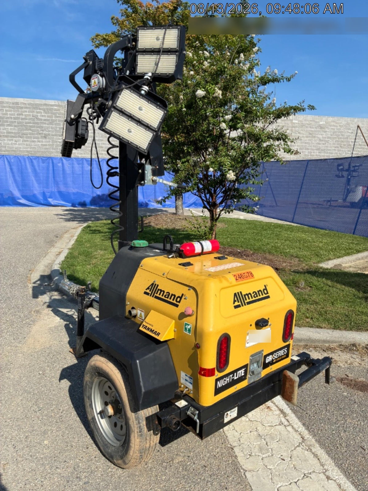 2023 Generac MLT2 Diesel, Flex Switch 120V Input, Powerzone Controller, 
(4) 320W LED Lights, 4kW Generator, 39.9 Gal Fuel Tank, 2" Ball, T3