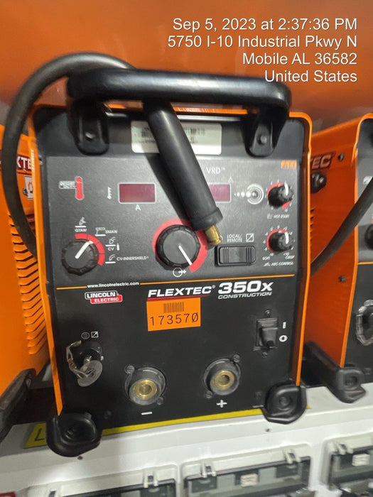 2021 LINCOLN ELECTRIC FLEXTEC 350X