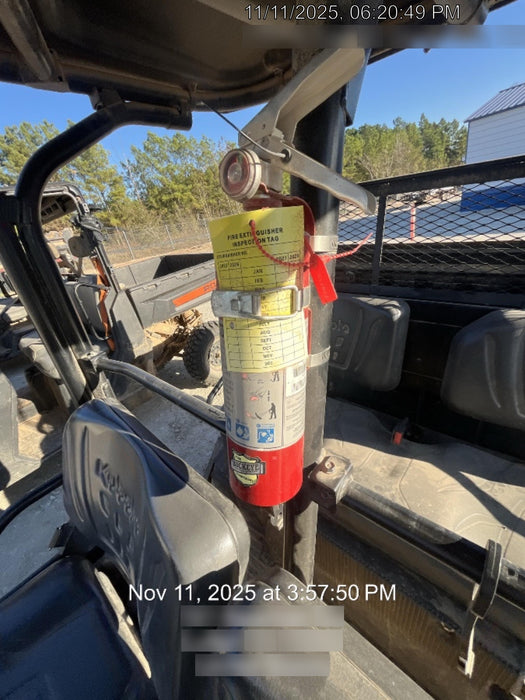 2022 Kubota RTV-X1140W-H Plastic Canopy, Windshield Acrylic Clear, LED Strobe Light, Wire Harness Kit, Back up Alarm