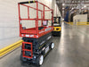 2020 Skyjack SJIII-3226 Solid NM Tires, Half height spring hinged entry gate, Dual Beacons