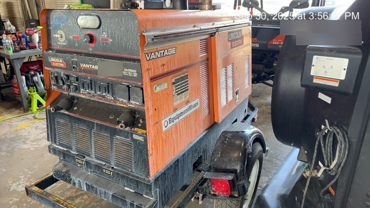 2021 Lincoln Electric Vantage 549X VANTAGE 549X READY-PAK 3 (EQUIPMENTSHARE)