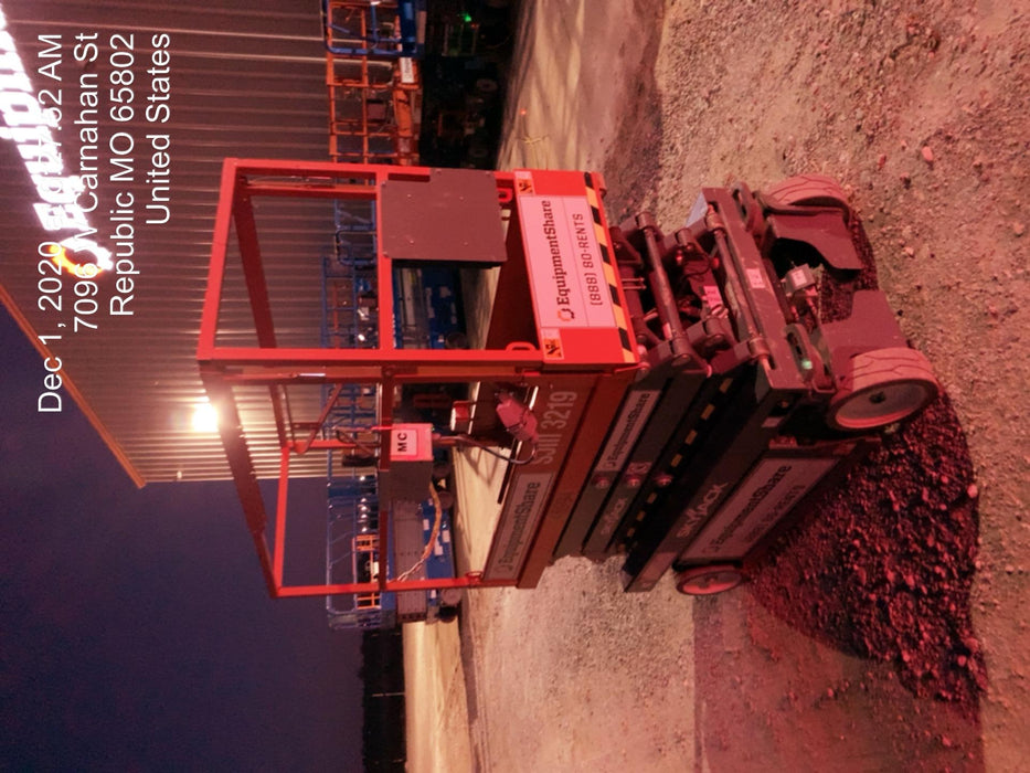 2019 Skyjack SJIII-3219 Standard Options, Trojan Batteries