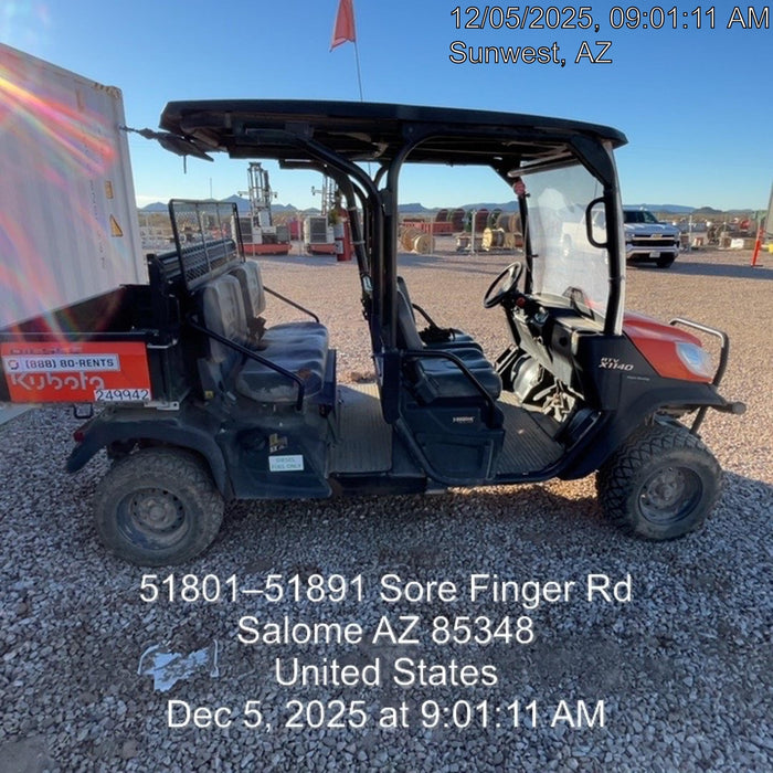 2022 KUBOTA RTV-X1140W-H (Canopy)