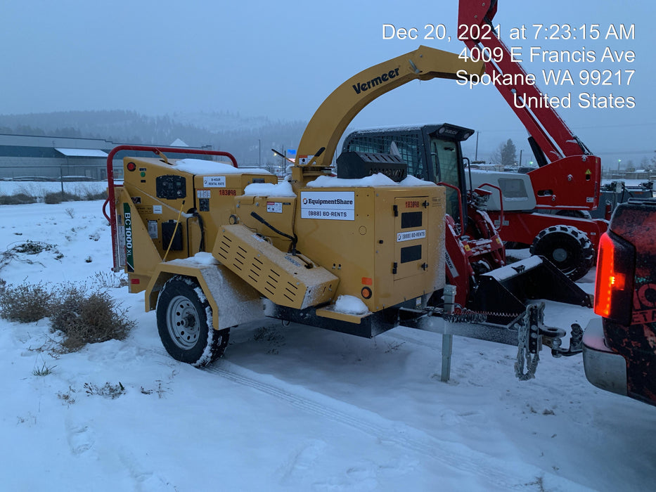 2021 VERMEER BC1000XL Diesel