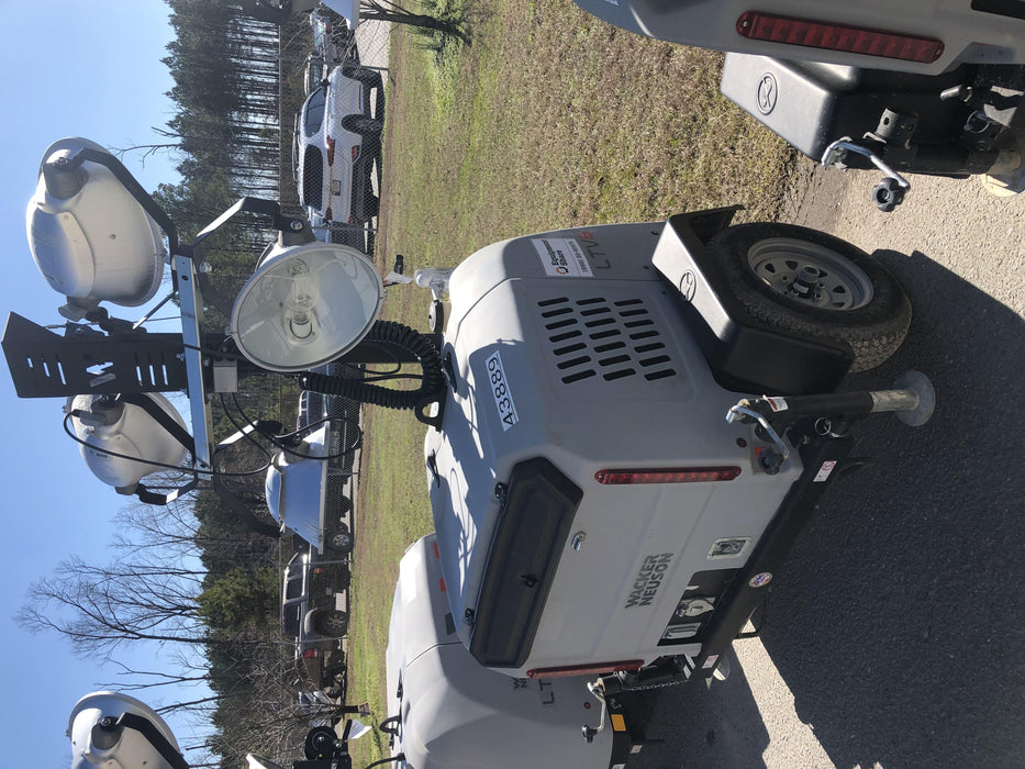 2019 Wacker Neuson LTV6L-MH Wacker Neuson LTV6L Mobile Light Tower w/Fuel Level Sensor Installed