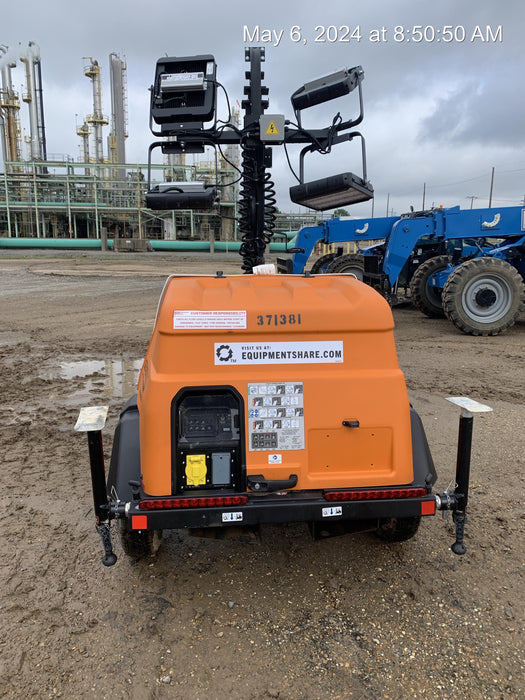 2023 Generac MLT2 Diesel, Flex Switch 120V Input, Powerzone Controller, 
(4) 320W LED Lights, 4kW Generator, 39.9 Gal Fuel Tank, 2" Ball, T3