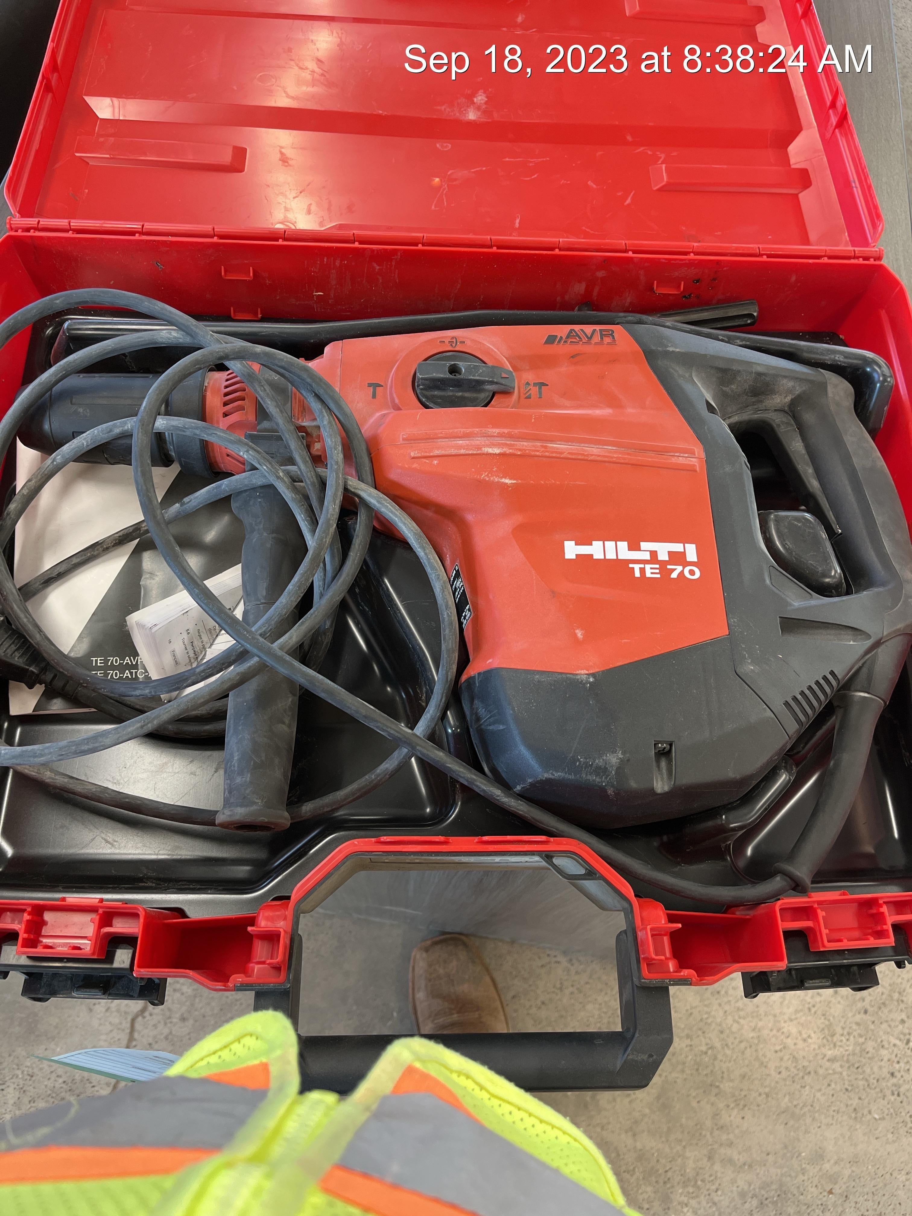2021 HILTI TE 70-AVR