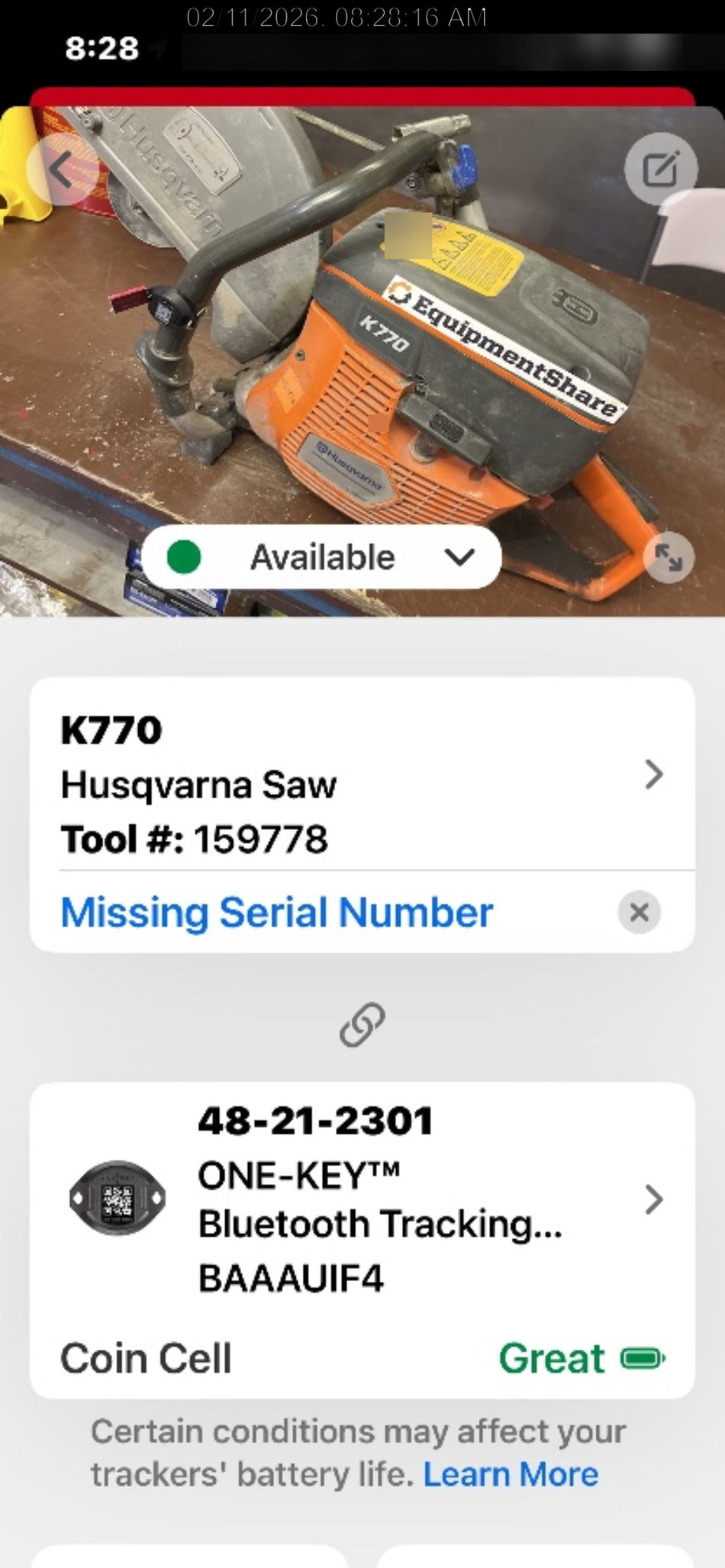 2021 HUSQVARNA K770