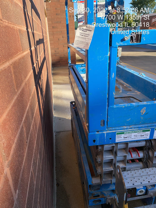 2020 Genie GS-1930 Solid Non Marking Tires, Beacon, Folding rails with half height swing gate