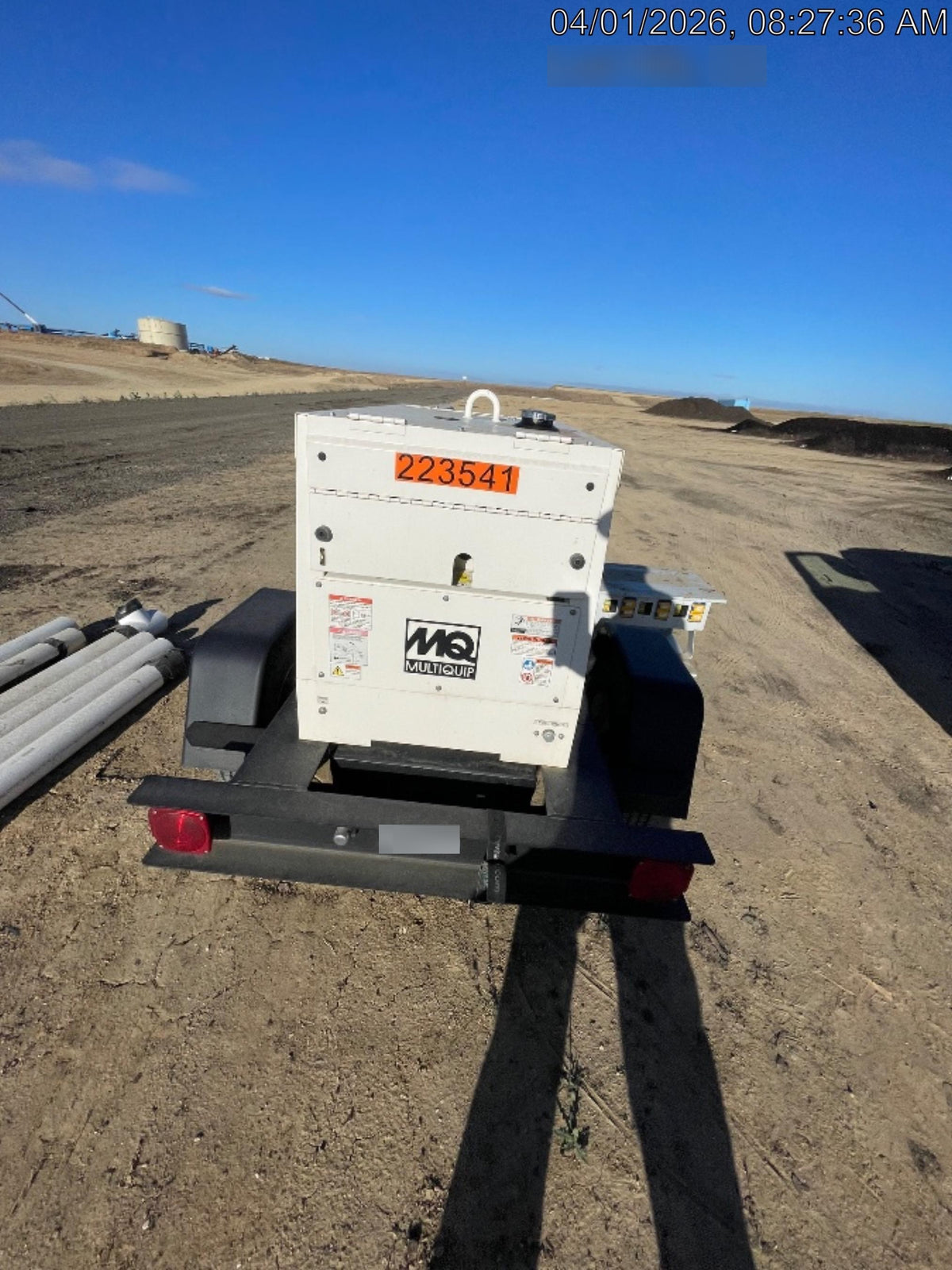 2022 Multiquip DA7000SSA3 Kubota Diesel, Trailer Mounted Package