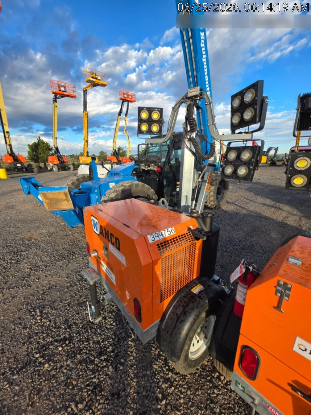 2024 Wanco WLTT-4MM4K Diesel, Deep Sea Controller, Shore Power Plug, Auto Start, (4) 350W LED Floodlights, 4kW Generator, 60 Gal Fuel Tank, 2" Ball, T3