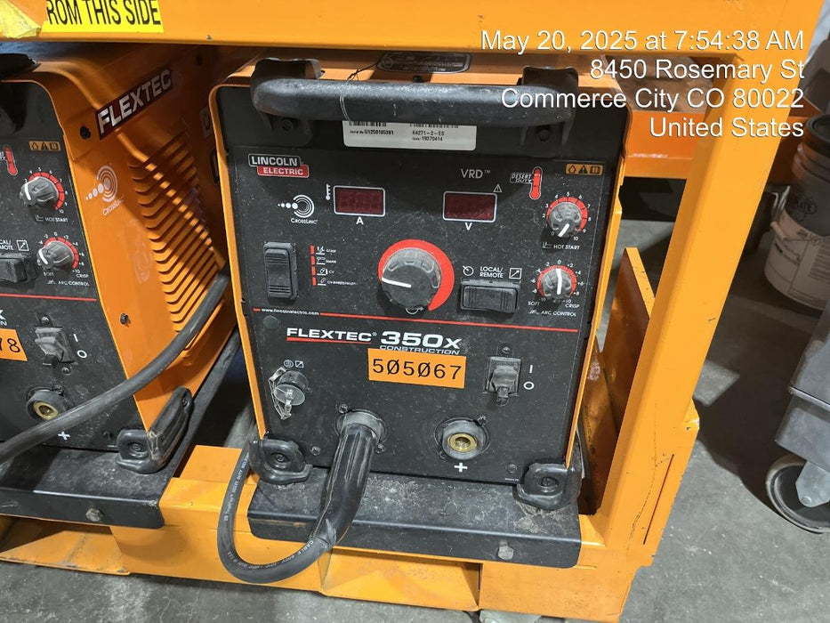 2025 LINCOLN ELECTRIC FLEXTEC 350X