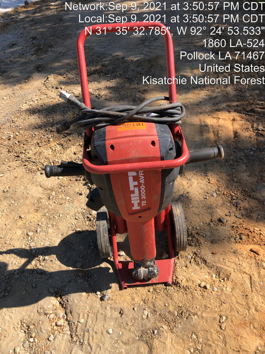 2020 HILTI TE 3000-AVR
