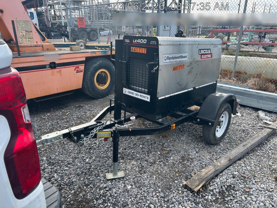 2024 Lincoln Electric LE400 Kubota V1505, Trlr, Cable Rack, Light Kit, ES Decals, T3