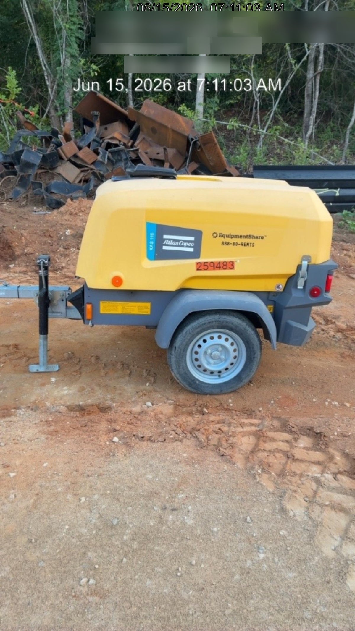 2022 ATLAS COPCO XAS 110