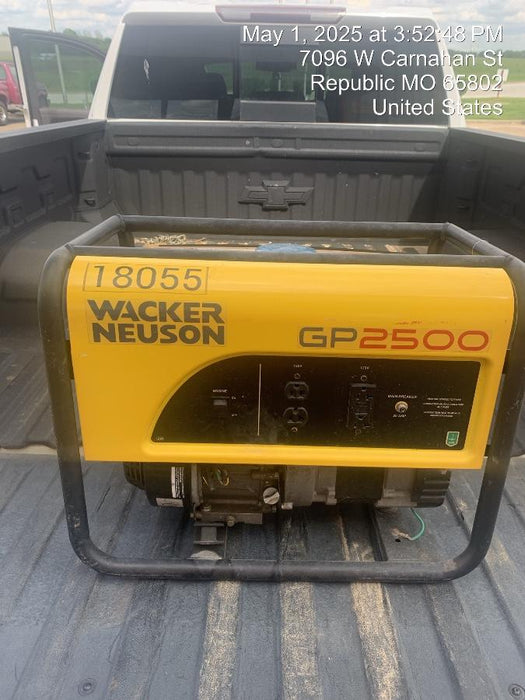 2018 WACKER NEUSON GP2500A