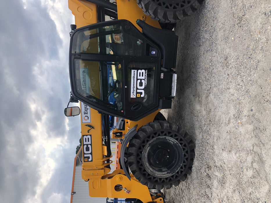 2020 JCB 509-42 Cab/Heat/Air, Solid Tires, Work Lights, Beacon, Aux Hydraulics, Back up Alarm, Lifting Eye, ES Decals