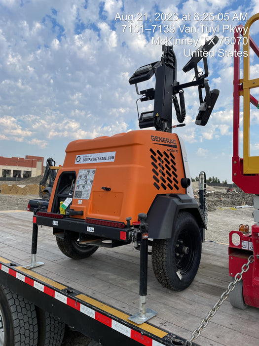 2023 Generac MLT2 Diesel, Flex Switch 120V Input, Powerzone Controller, (4) 320W LED Lights, 4kW Generator, 39.9 Gal Fuel Tank, 2" Ball, T3