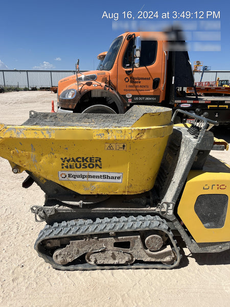 2019 WACKER NEUSON DT10