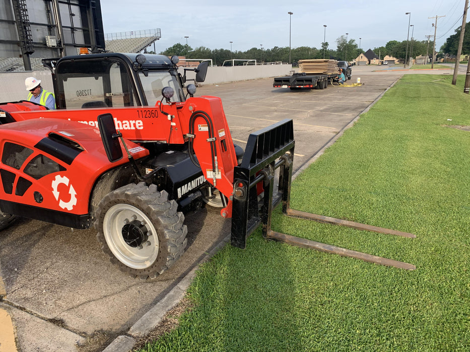 2020 Manitou MTA5519 Cab/Heat/Air, Solid Tires, Work Lights, Beacon, Aux Hydraulics, Back up Alarm, Mirrors, ES Keypad