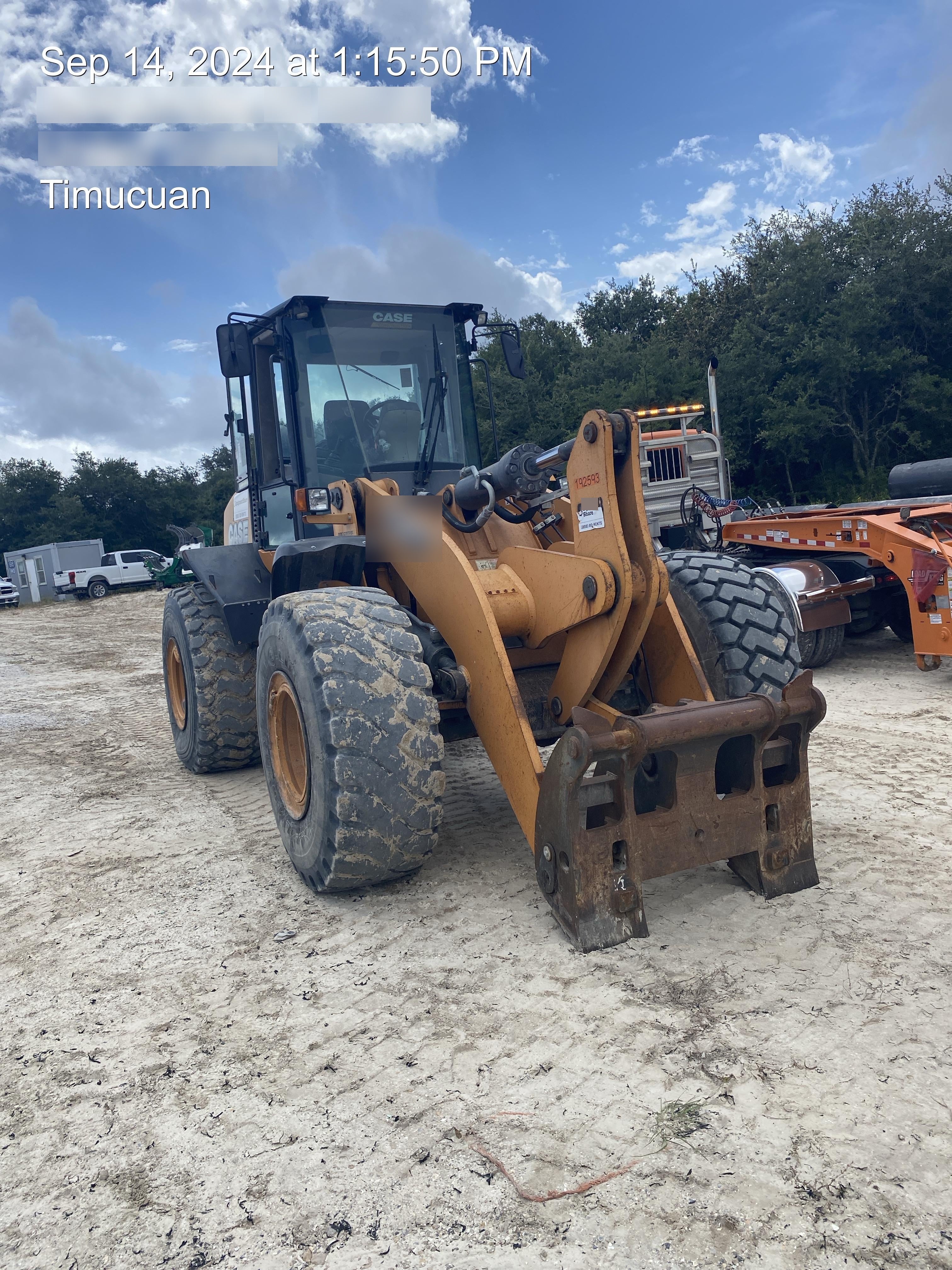 2016 CASE 821F