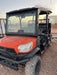 Kubota RTV-X1140W-H 4wd Utility Cart, LED Strobe, Windshield Tempered Glass, Plastic Canopy, Wire Harness Kit, Backup Alarm