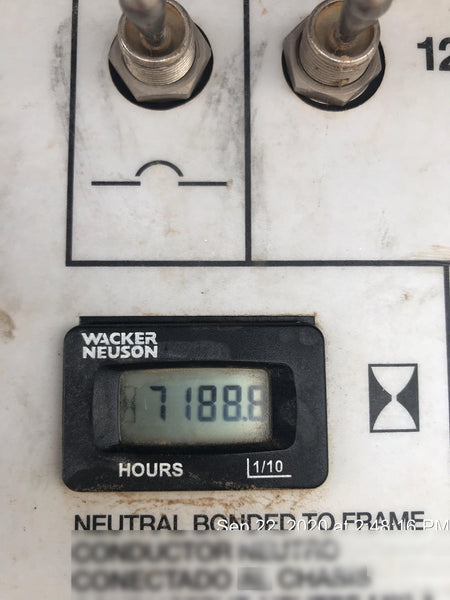 2017 Wacker Neuson LTV6L-MH Wacker Neuson 6 kW Towable Light Generator