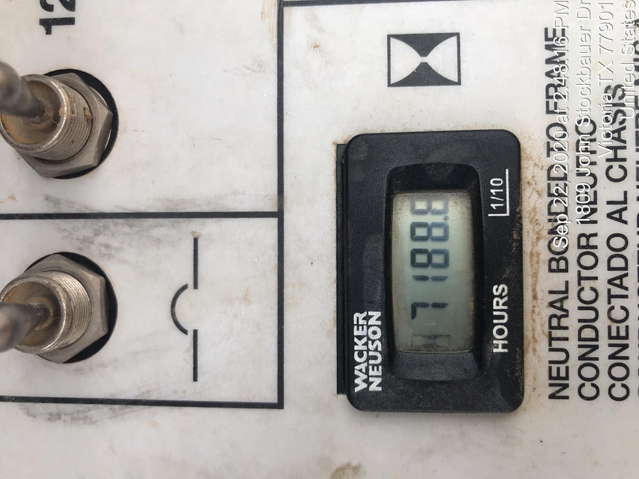 2017 Wacker Neuson LTV6L-MH Wacker Neuson 6 kW Towable Light Generator