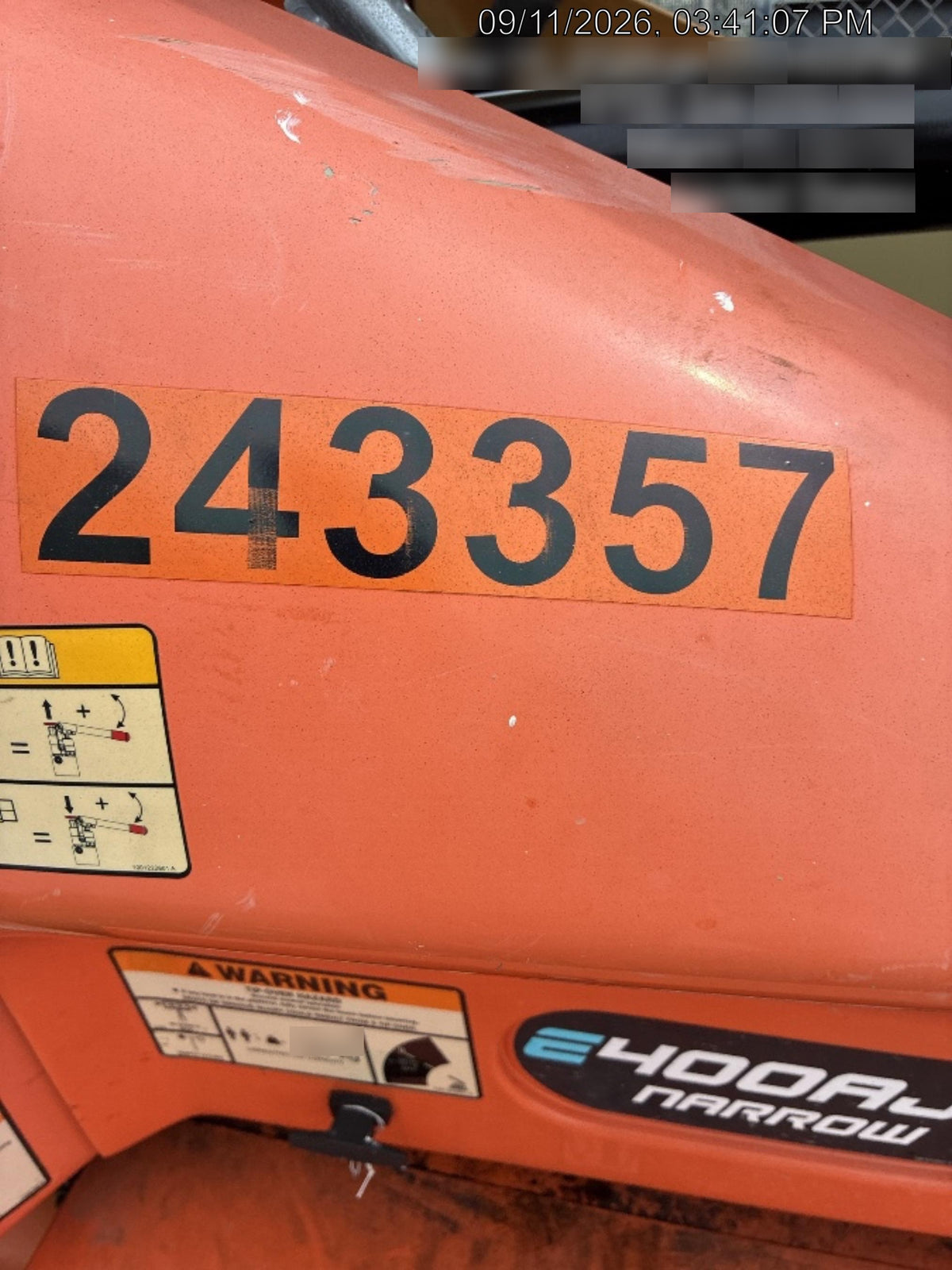 2022 JLG E400AJP Narrow