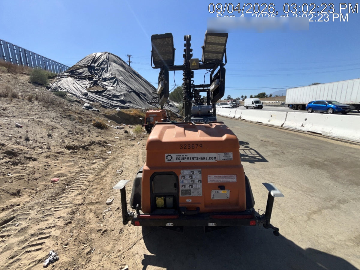 2023 Generac MLT2 Diesel, Flex Switch 120V Input, Powerzone Controller, (4) 320W LED Lights, 4kW Generator, 39.9 Gal Fuel Tank, 2" Ball, T3