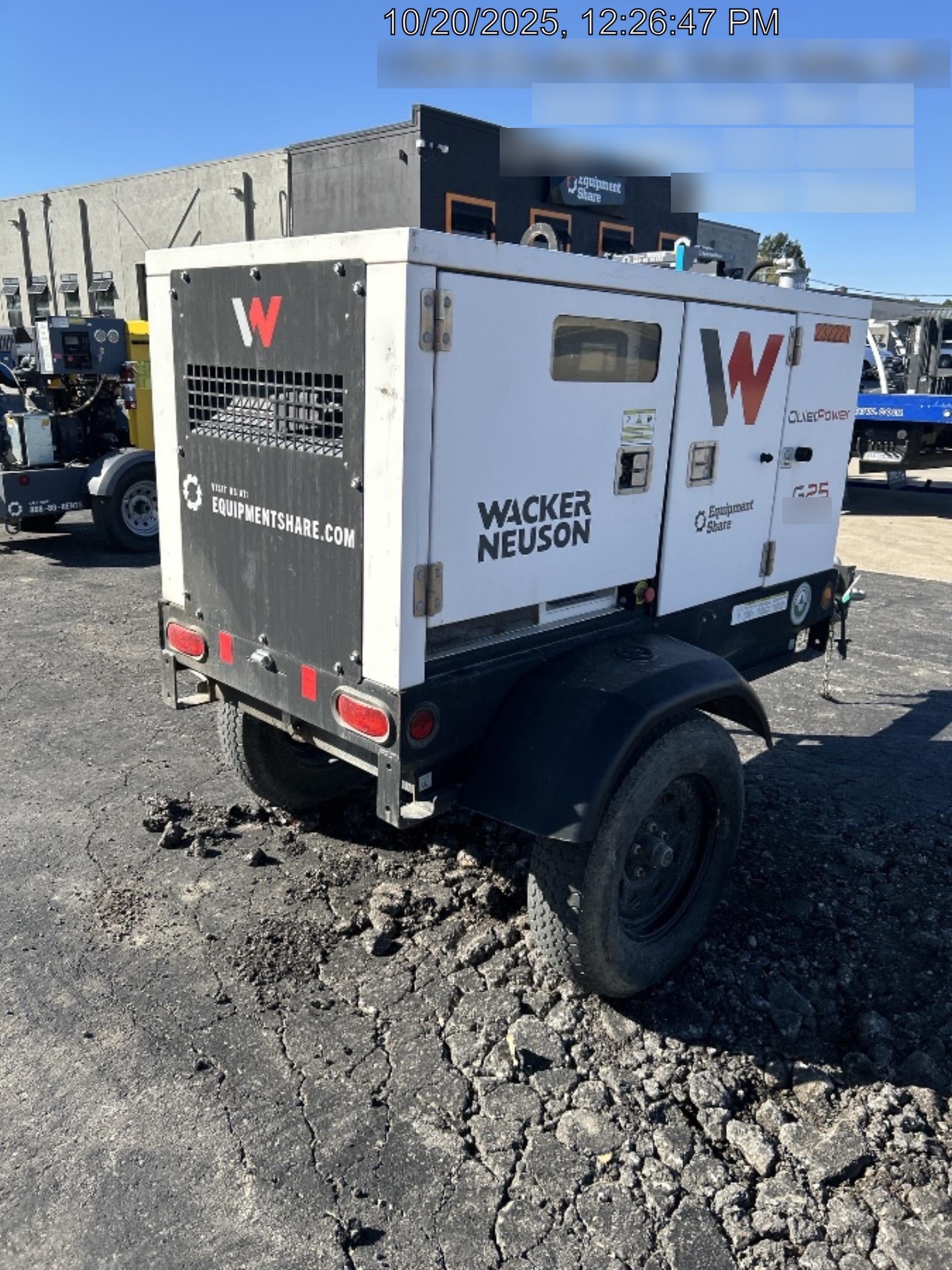 2022 WACKER NEUSON G25