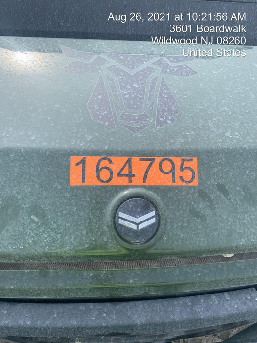 2021 Yanmar YU1000 Canopy, Steel Wheel, Poly WindShield, Beacon, Backup Alarm