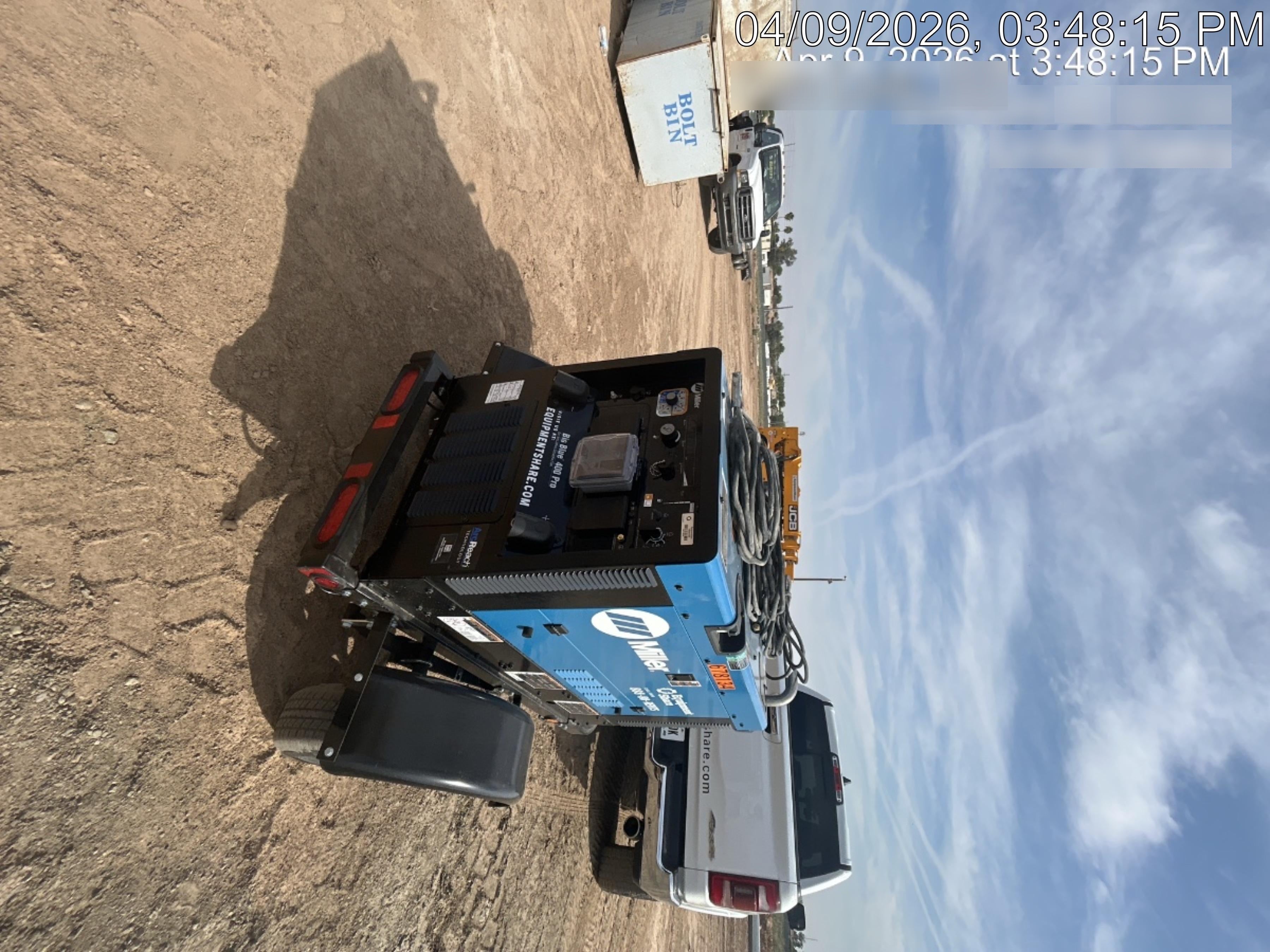 2026 MILLER ELECTRIC BIG BLUE 400