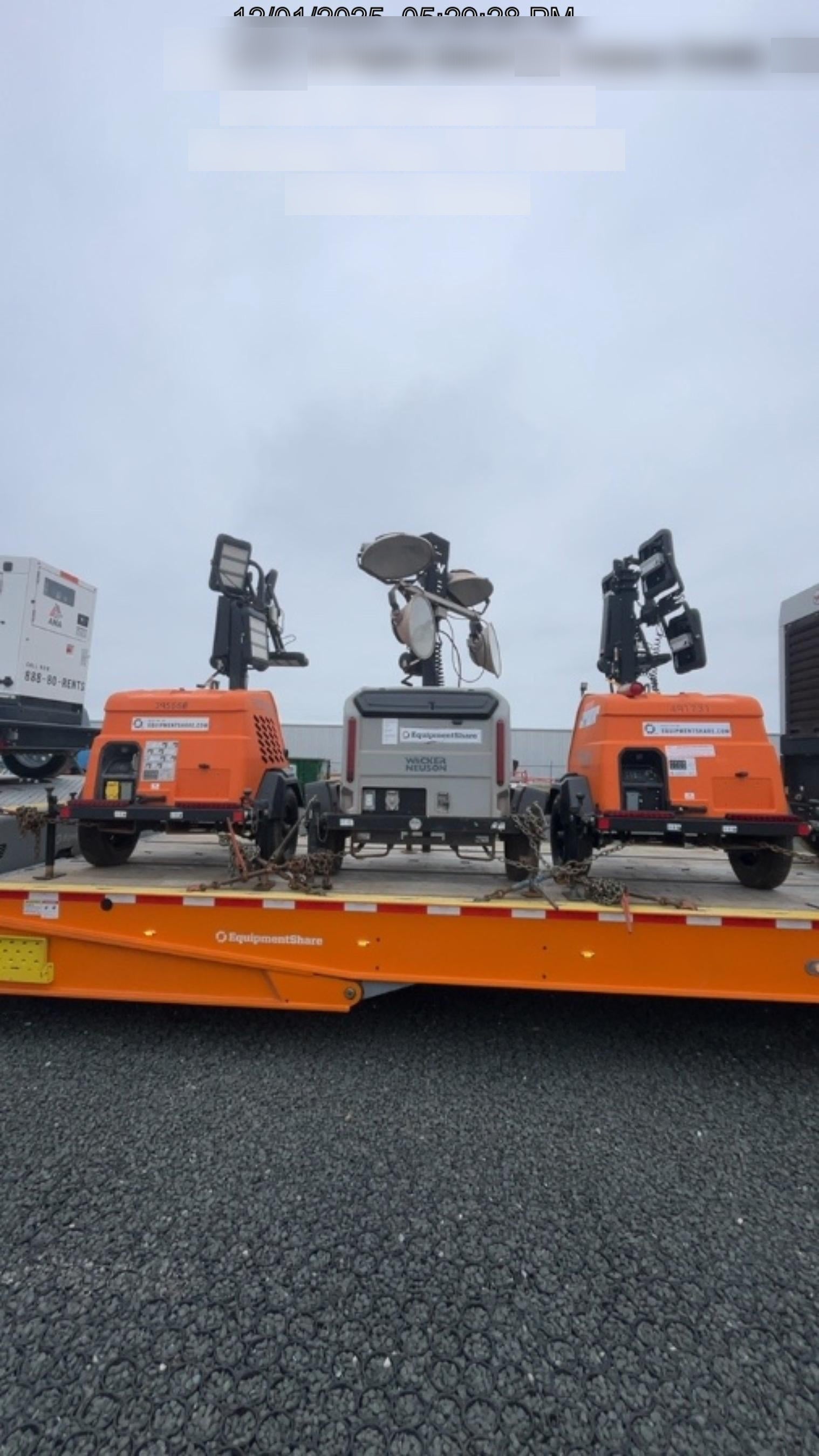 2024 Generac MLT2 Diesel, Flex Switch 120V Input, Powerzone Controller, 
(4) 320W LED Lights, 4kW Generator, 39.9 Gal Fuel Tank, 2" Ball, T3