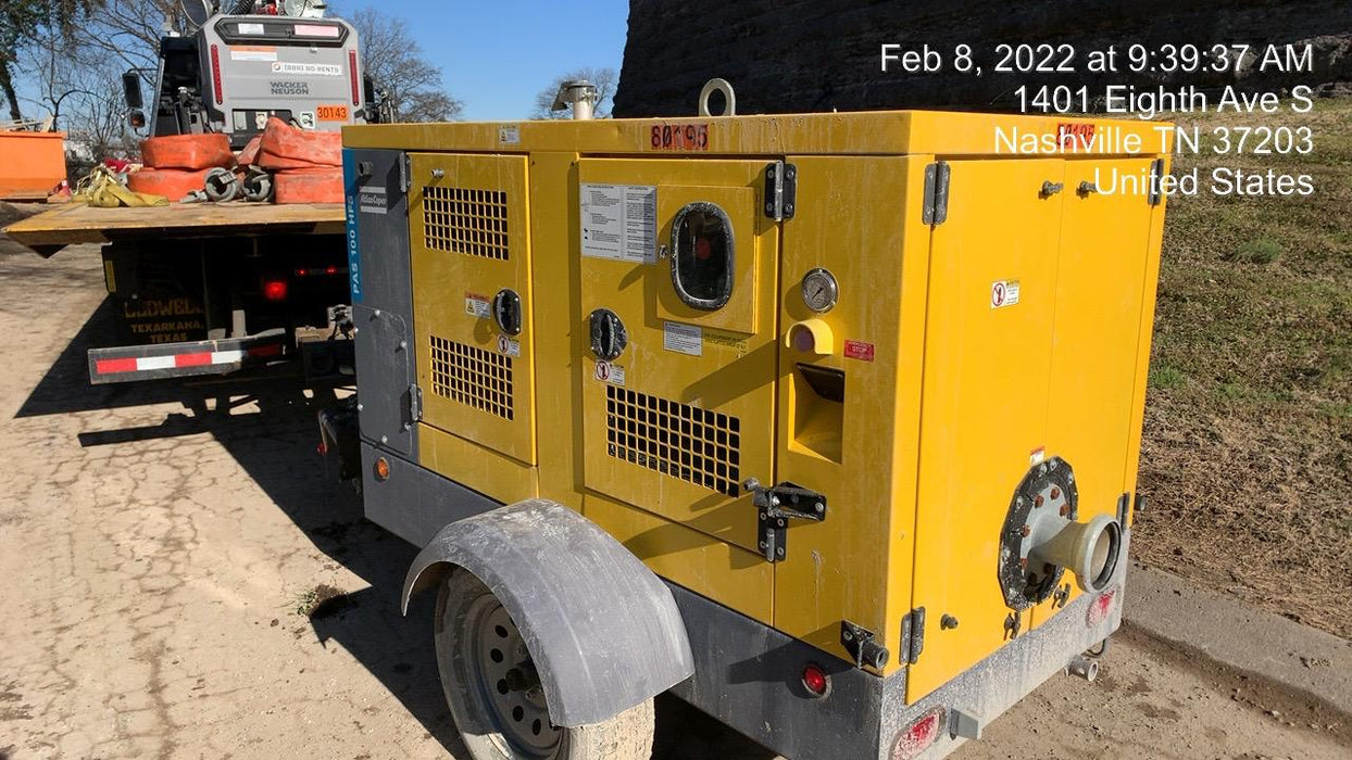 2020 ATLAS COPCO PAS 100 HF CS Enclosed