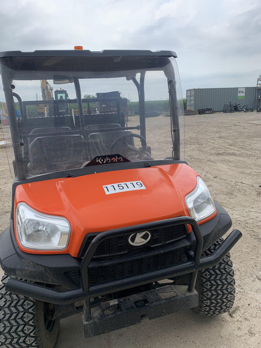 2020 Kubota RTV-X1140W-H Canopy, 4-Seater, Diesel, Windshield Acrylic Clear, Strobe Light, Backup Alarm