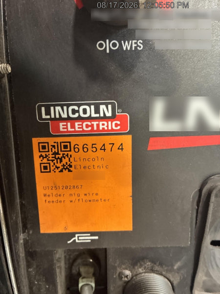 2026 LINCOLN ELECTRIC LN-25X w/Flowmeter