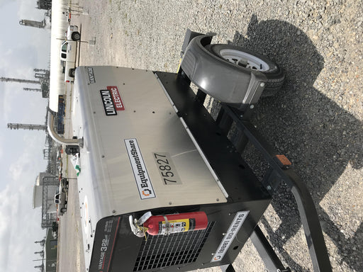 2020 Lincoln Electric Vantage 322 Welder Ready-Pak 3, w/ GPS & Decals (includes trailer, cable rack, fender light kit)