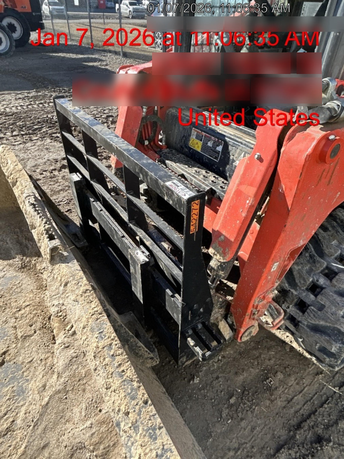2025 ARROW MATERIAL HANDLING 24" Pallet Fork Frame