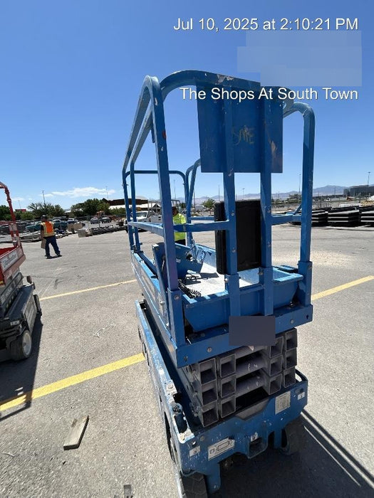 2020 Genie GS-1930 Fixed rails with chain entry gate - Pre A92.20