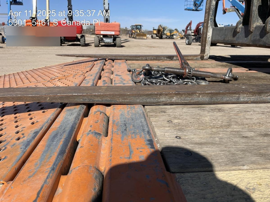 2018 Genie GTH-844 Genie GTH-844 w/Open ROPS, Solid Tires, beacon/work lights, 60" carriage/forks