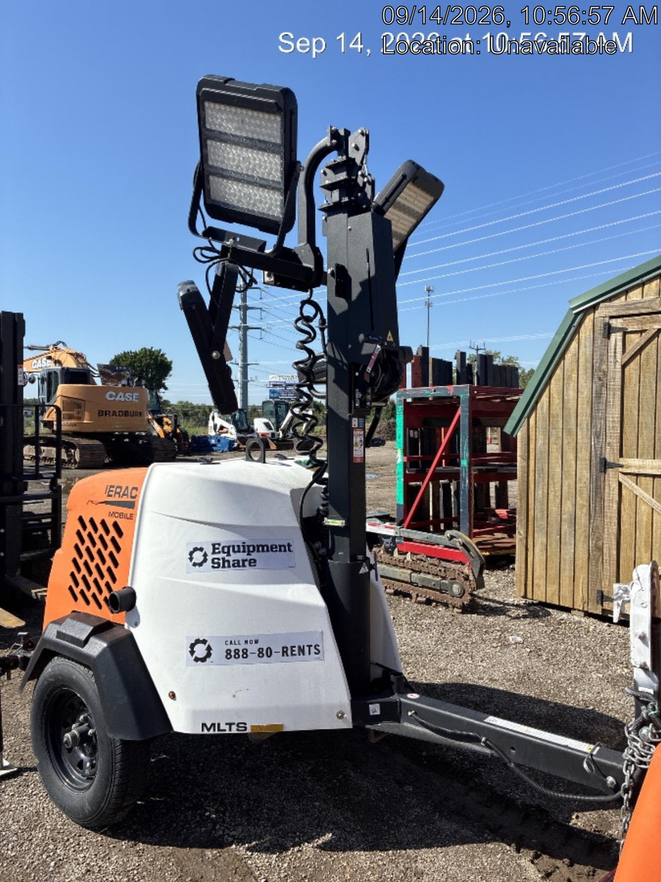 2024 Generac MLT2 Diesel, Flex Switch 120V Input, Powerzone Controller, 
(4) 320W LED Lights, 4kW Generator, 39.9 Gal Fuel Tank, 2" Ball, T3