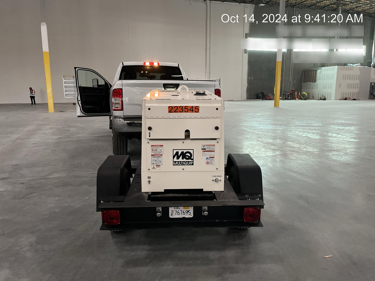 2022 Multiquip DA7000SSA3 Kubota Diesel, Trailer Mounted Package